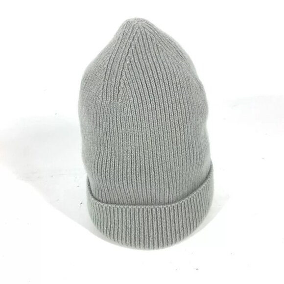 LOUIS VUITTON logo beanie hat knit hat knit cap Knit hat Cashmere GreenBased - Picture 7 of 15